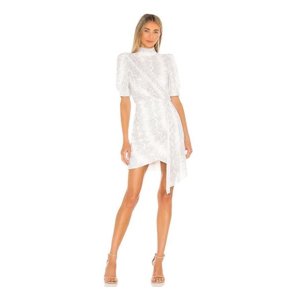 SAYLOR Luella Dress in Multi Snake M - Picture 1 of 10